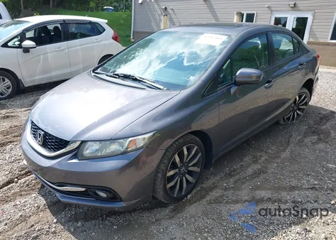 2015 Honda Civic Ex-L z USA, uszkodzony, nr VIN 19XFB2F9XFE078954